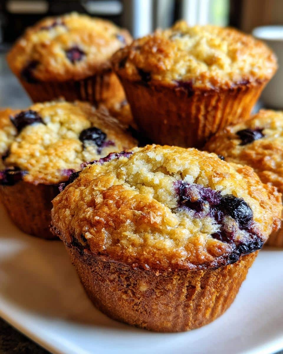 Amazing Healthy Blueberry Oatmeal Muffins 4 Healthy Blueberry Oatmeal Muffins - detail 1