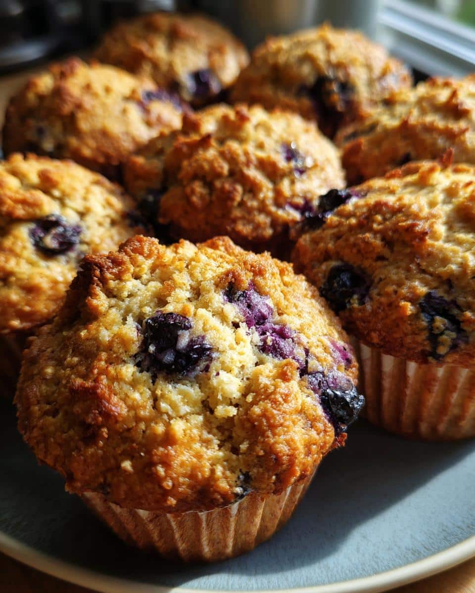 Amazing Healthy Blueberry Oatmeal Muffins 5 Healthy Blueberry Oatmeal Muffins - detail 2
