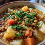 Hearty Lentil and Potato Soup