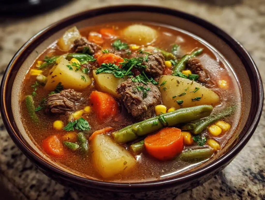 Hearty Vegetable Beef Soup