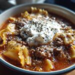 High Protein Lasagna Soup
