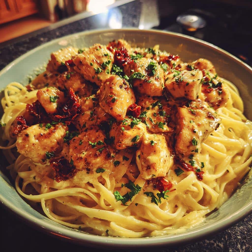 Honey Butter Chicken Alfredo: 1 Dreamy Pasta 5 Honey Butter Chicken Alfredo Pasta - detail 2