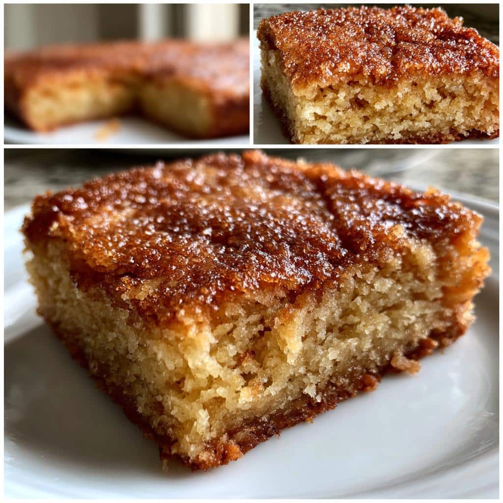 Honey Cinnamon Blondies - detail 1