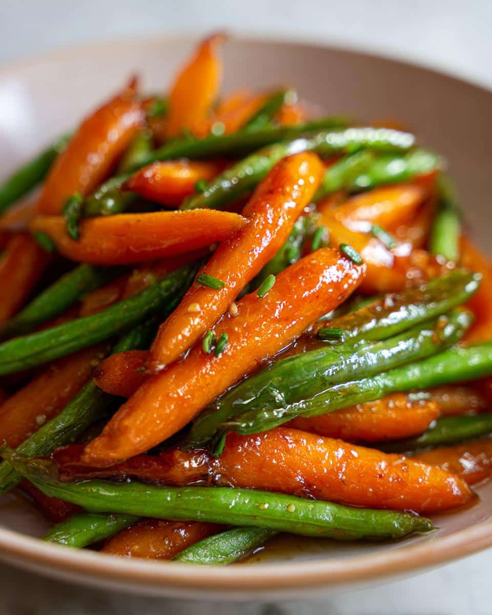 Amazing 20 Min Honey Glazed Carrots & Green Beans 5 Honey Glazed Carrots & Green Beans - detail 2