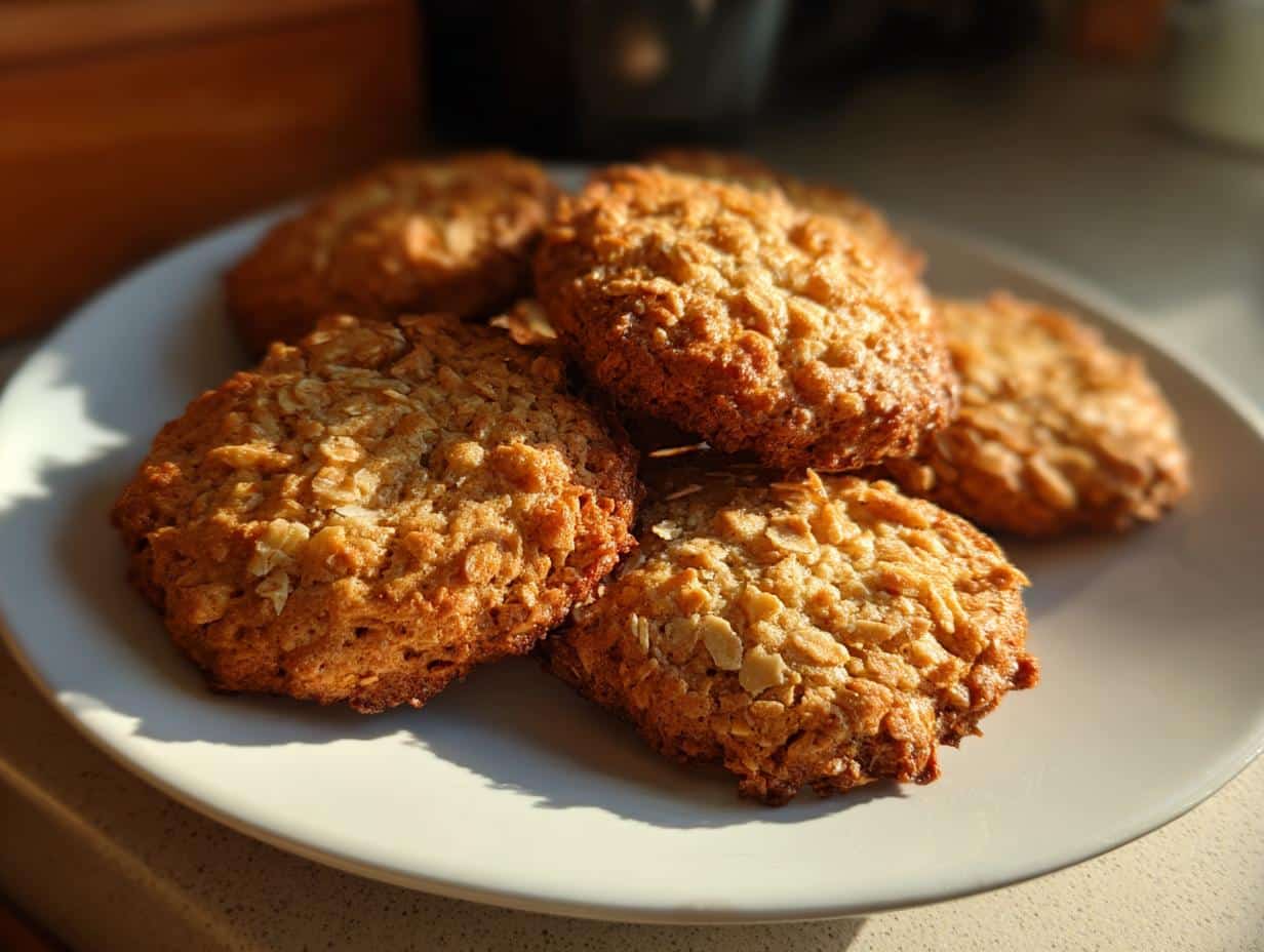 Amazing Honey Oatmeal Cookies: 8 Easy Steps