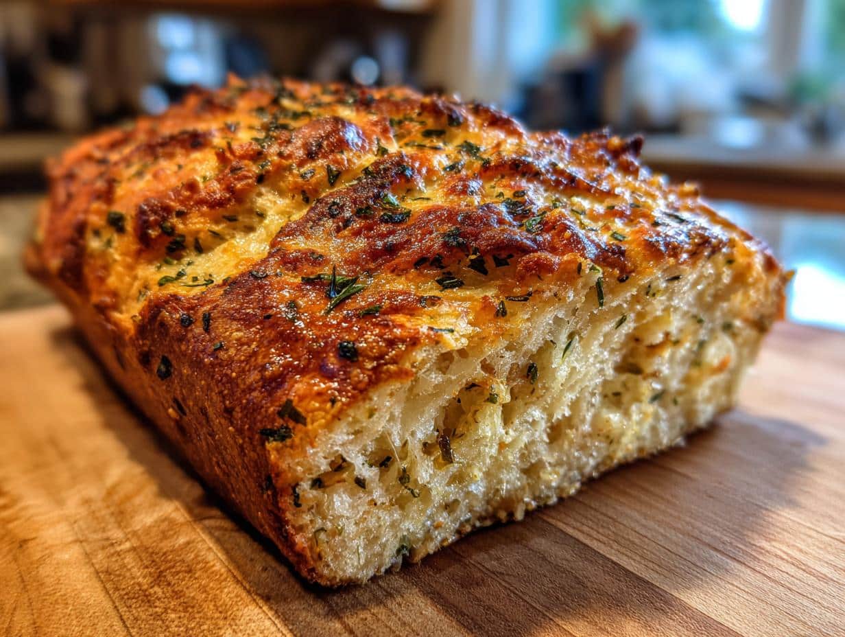 Amazing Italian Herb Cheese Bread 4 Ways