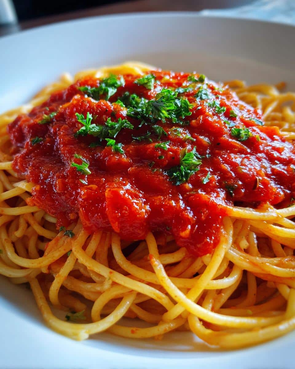Italian Spaghetti Sauce - detail 2