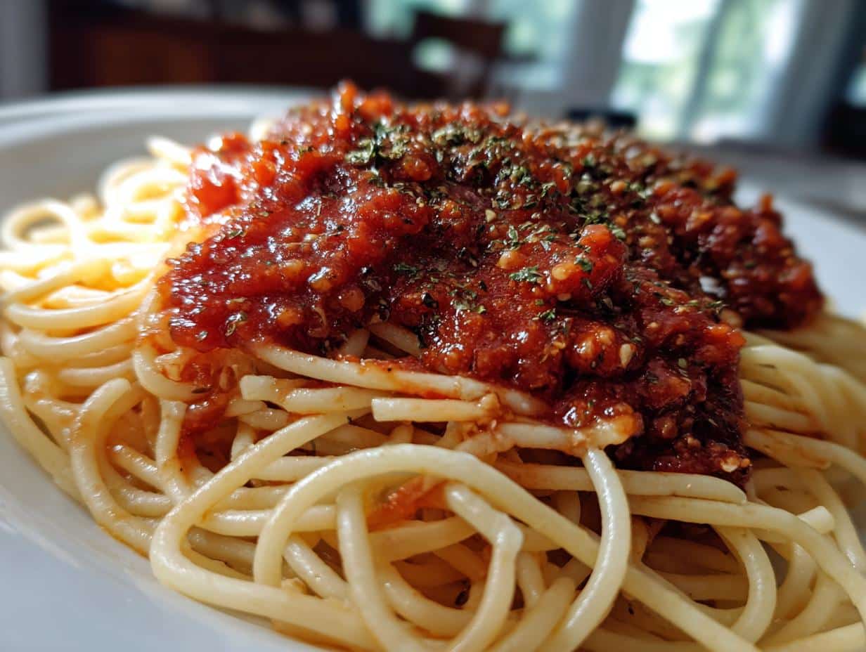 Authentic Italian Spaghetti Sauce: 130 Year Old Secret