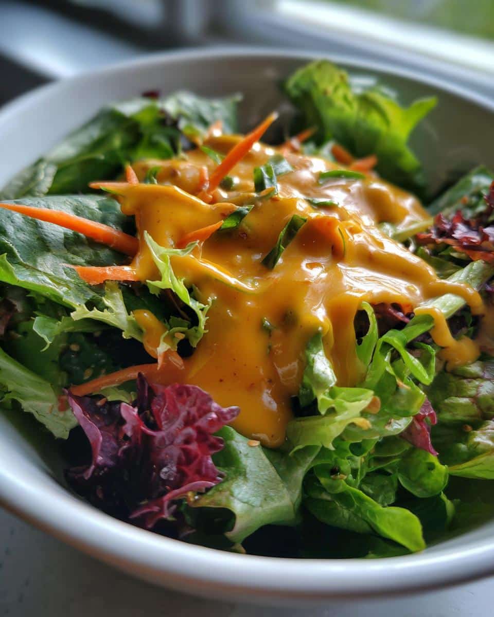 Japanese ginger salad dressing - detail 1