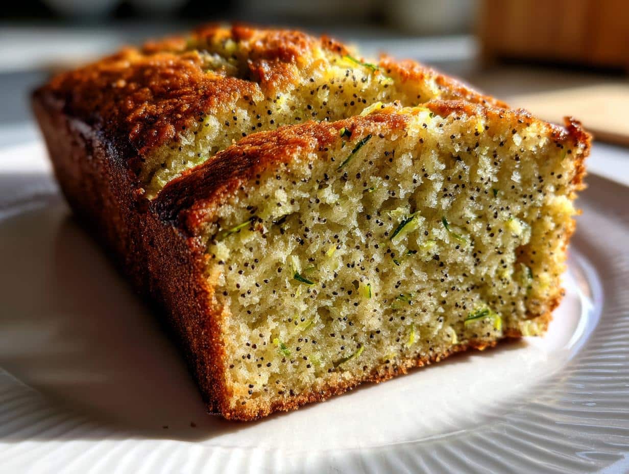 Divine Lemon Poppy Seed Zucchini Bread Bliss