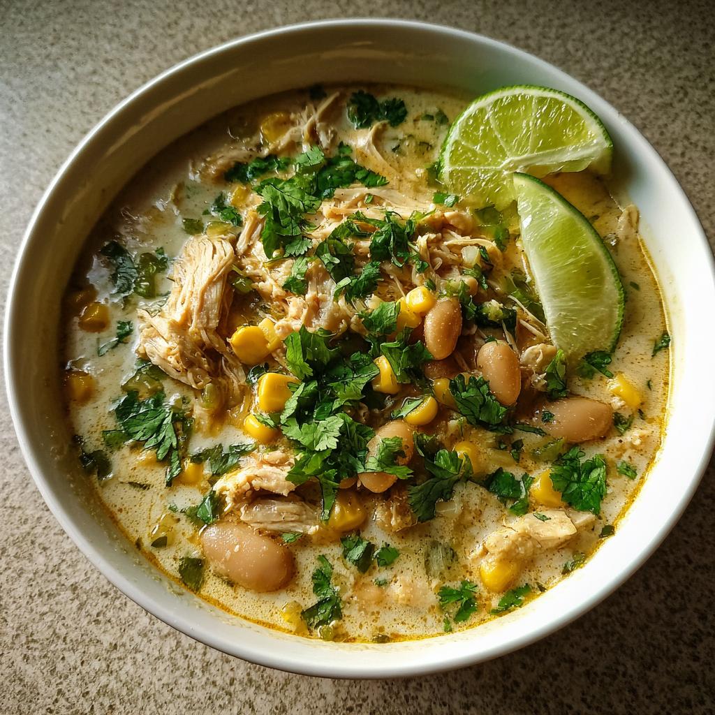 Mexican Street Corn White Chicken Chili - detail 2