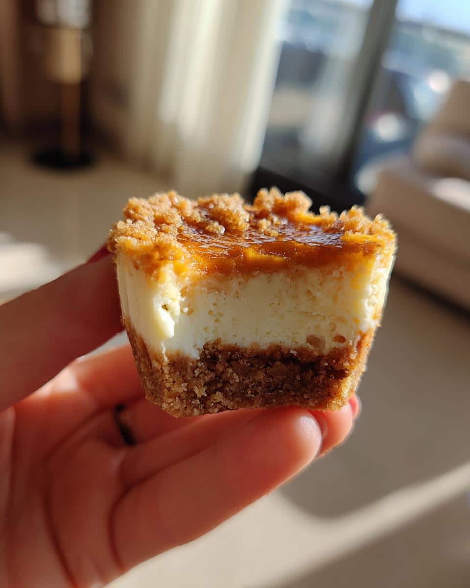 Mini Pumpkin Cheesecakes - detail 2