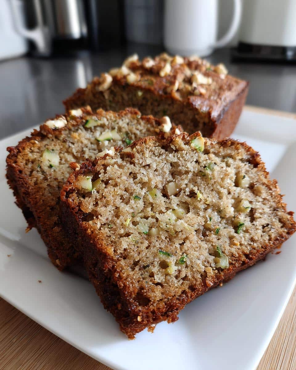 Moist Old Fashioned Zucchini Bread - detail 1