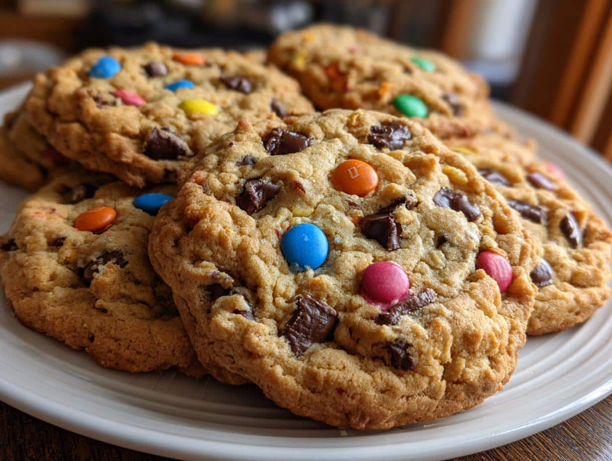 Amazing Monster Cookies: 10 Minute Prep