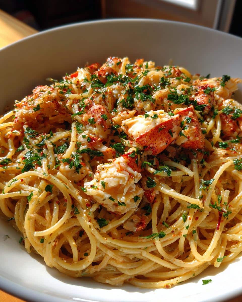 Most Luxurious Lobster Spaghetti - detail 1