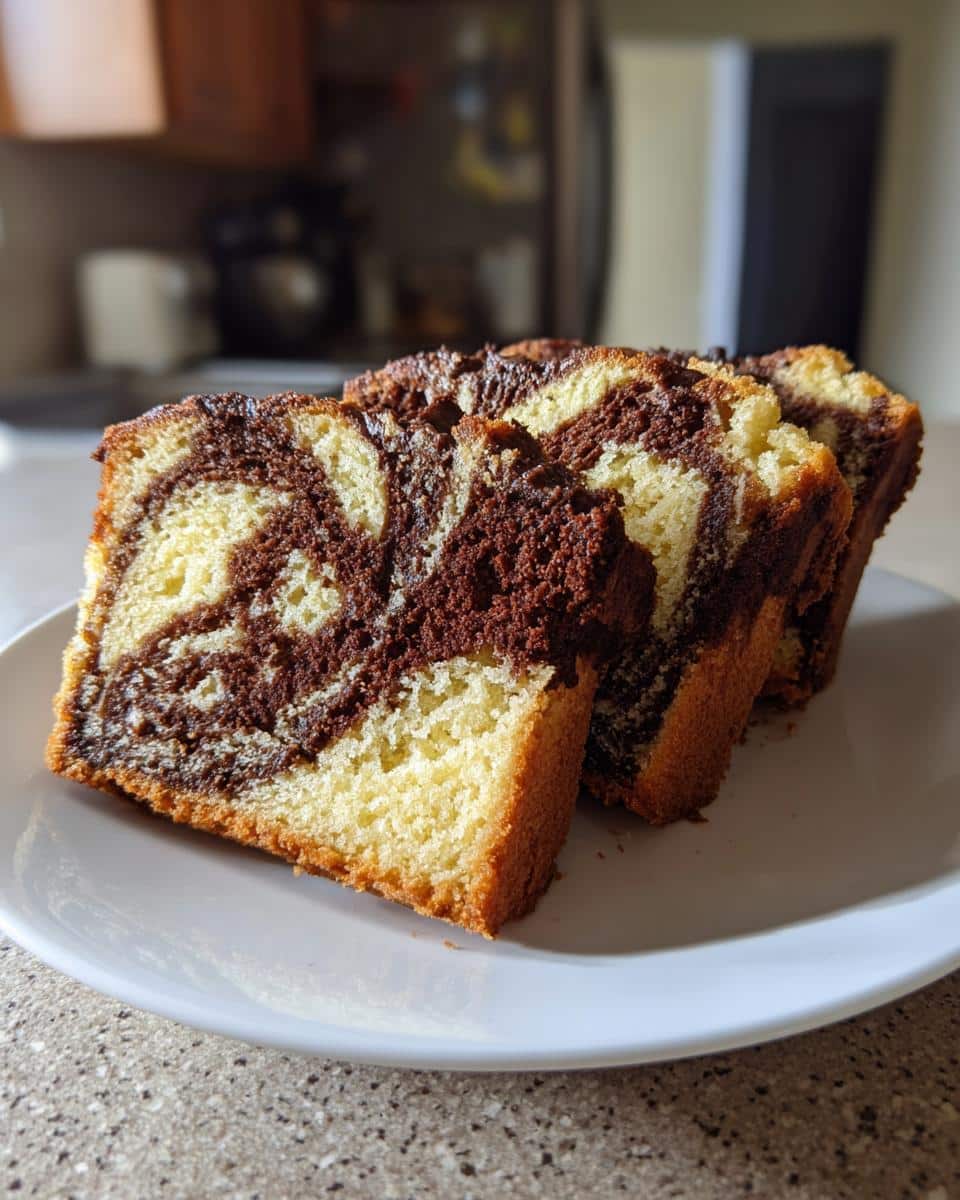 Most Perfect Marble Cake - detail 2