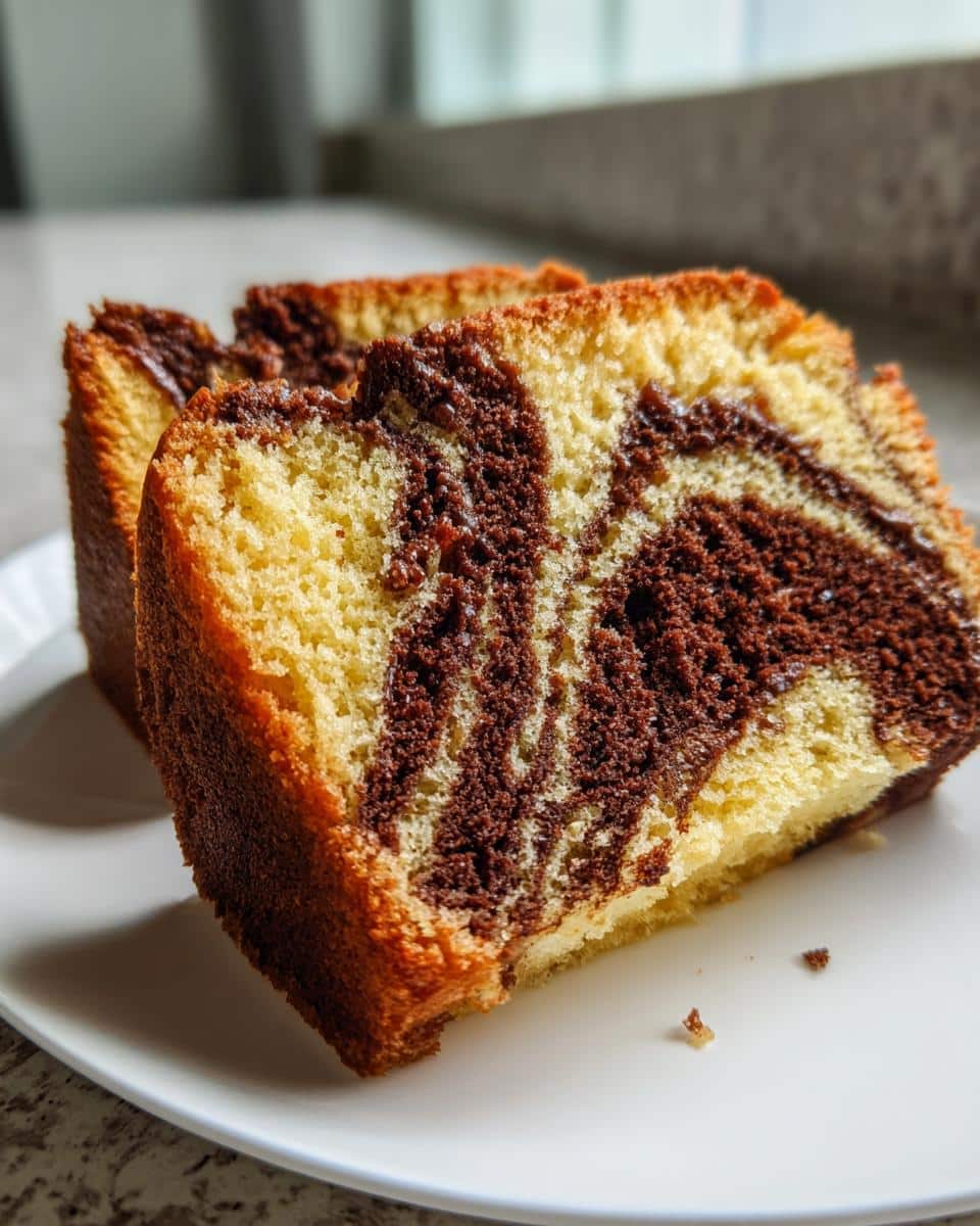 Most Perfect Marble Cake - detail 3