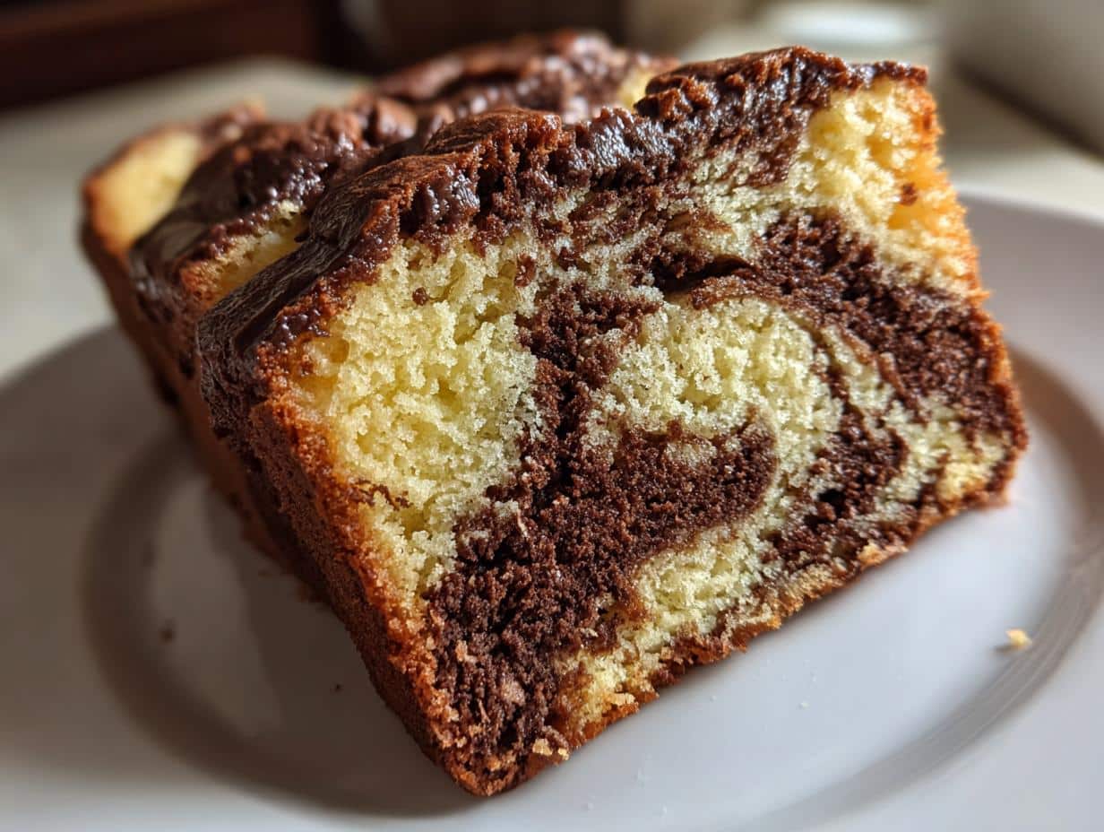 Most Perfect Marble Cake: Divine Swirls
