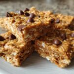 No-Bake Chocolate Peanut Butter Protein Bars