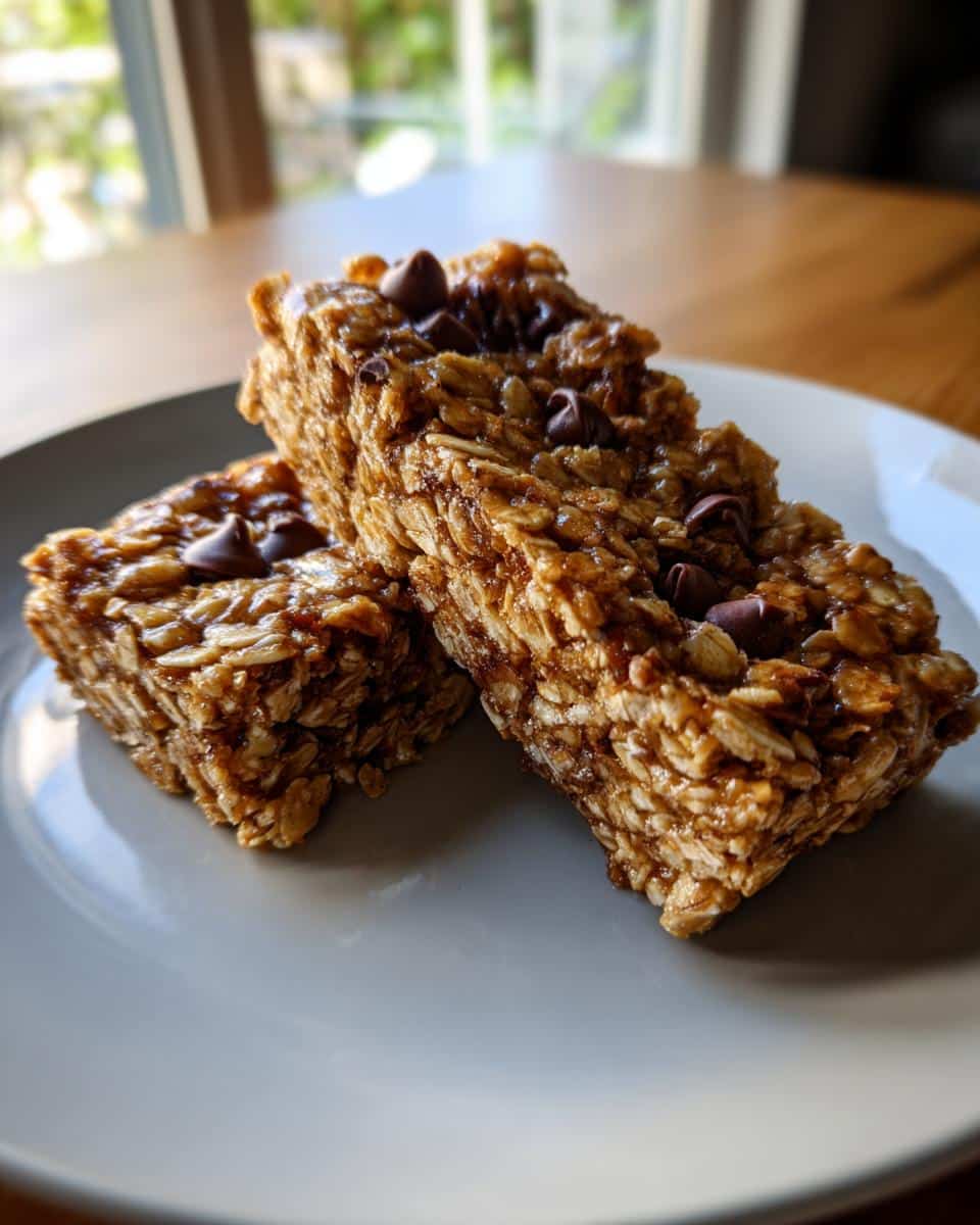 No-Bake Chocolate Peanut Butter Protein Bars - detail 2