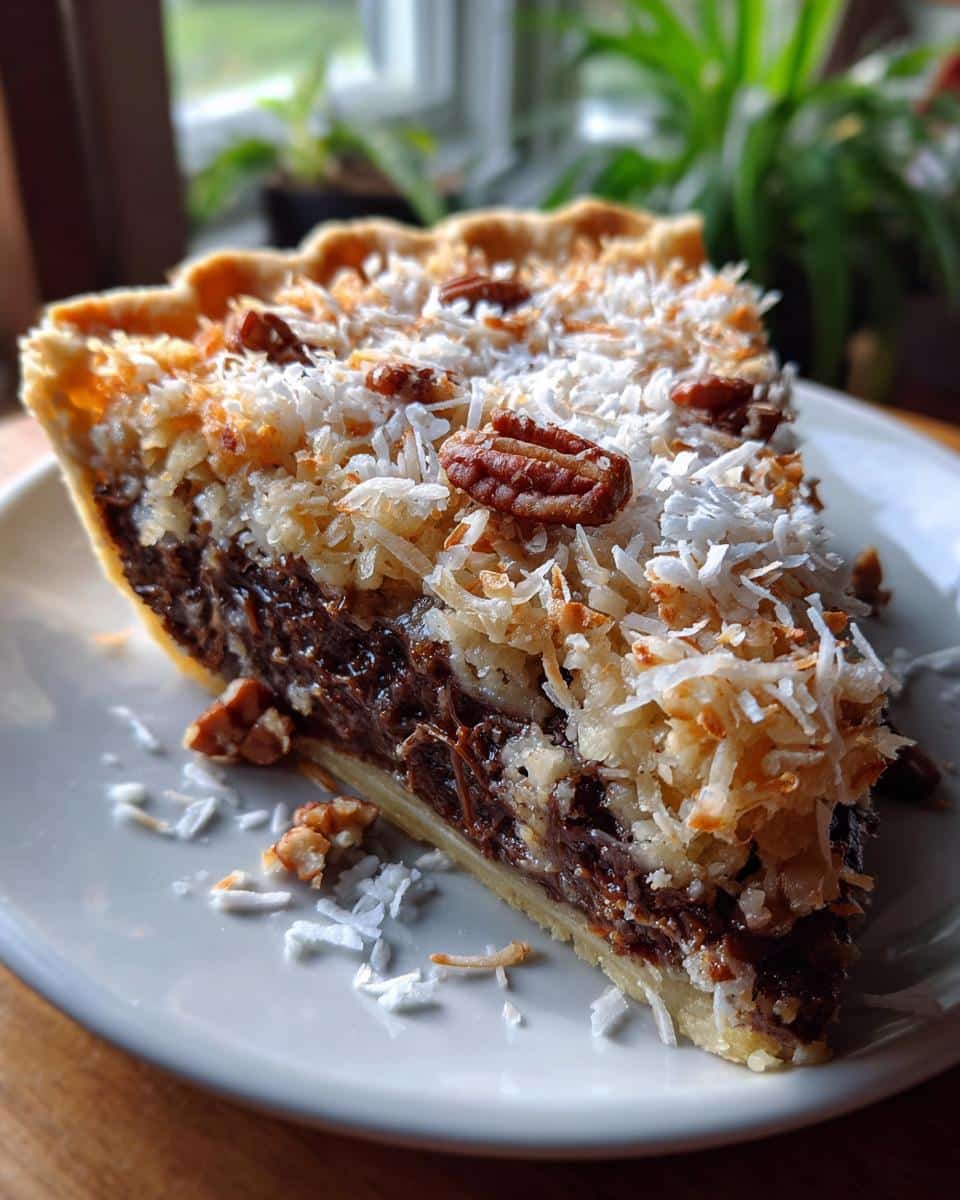 Amazing No-Bake German Chocolate Pie Bliss 4 No-Bake German Chocolate Pie - detail 1