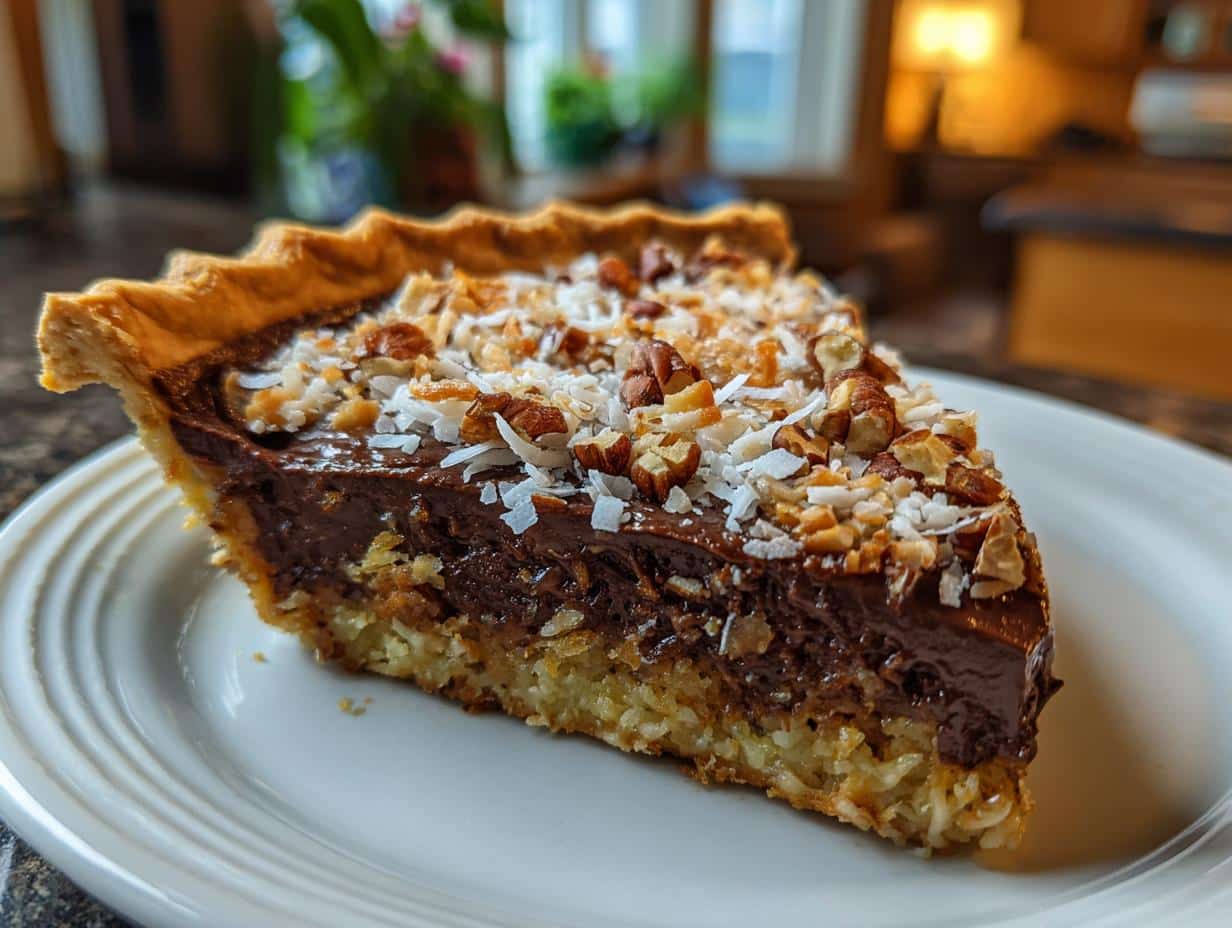 Amazing No-Bake German Chocolate Pie Bliss