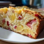 Pineapple Strawberry Pound Cake