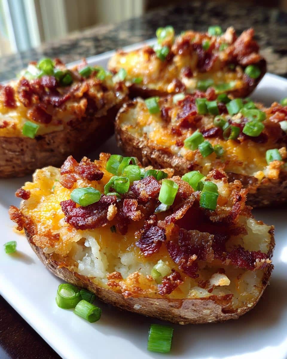 Awesome Potato Skins: 5 Steps to Crispy Perfection 4 Potato Skins - detail 1