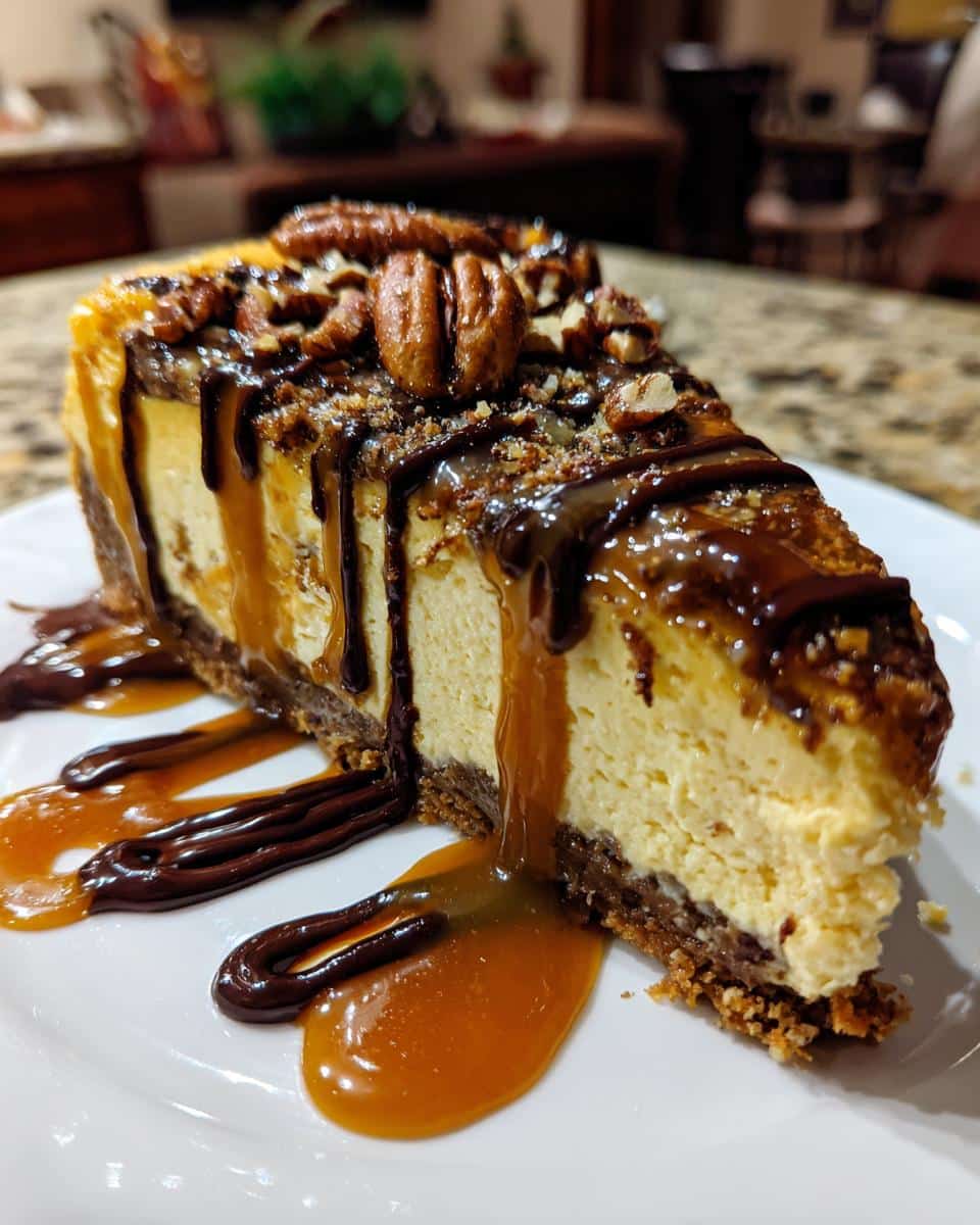 Pumpkin Cheesecake - detail 1