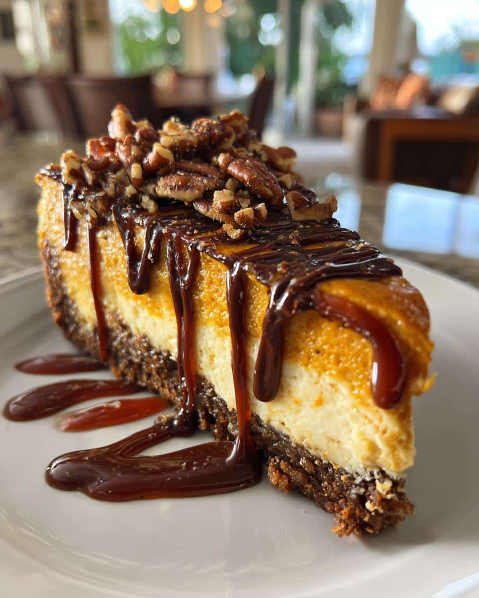 Pumpkin Cheesecake - detail 2