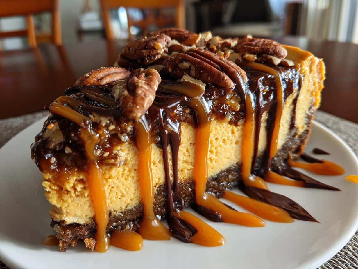 Perfect Pumpkin Cheesecake delight
