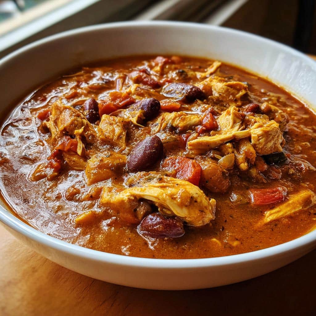 Pumpkin Chicken Chili - detail 1