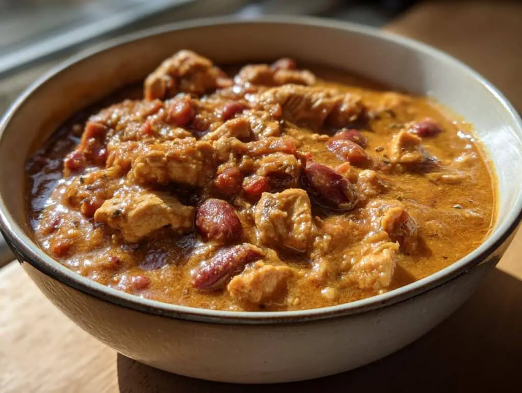 Pumpkin Chicken Chili