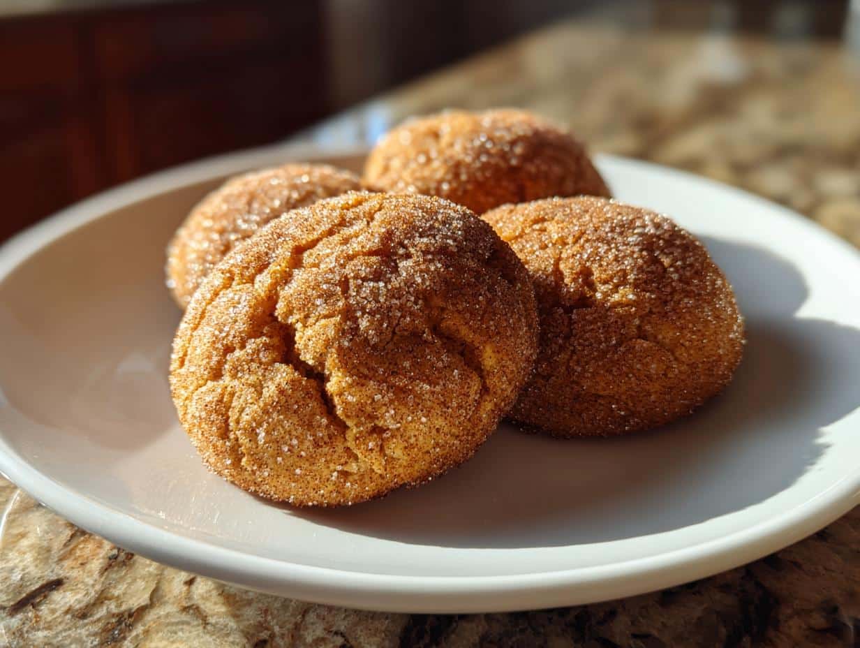 Amazing Pumpkin Snickerdoodles: 13 Minutes