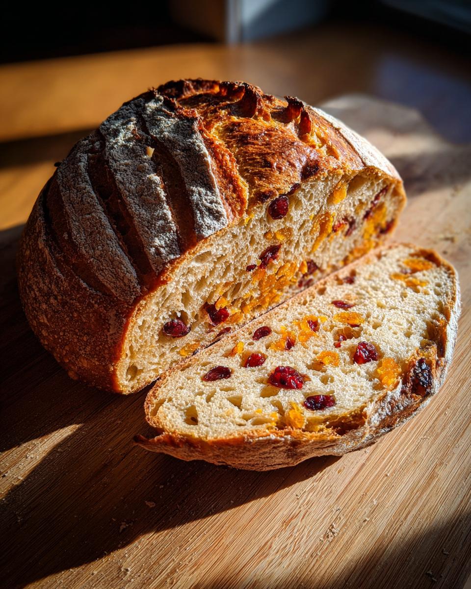 Pumpkin Sourdough Bread - detail 1
