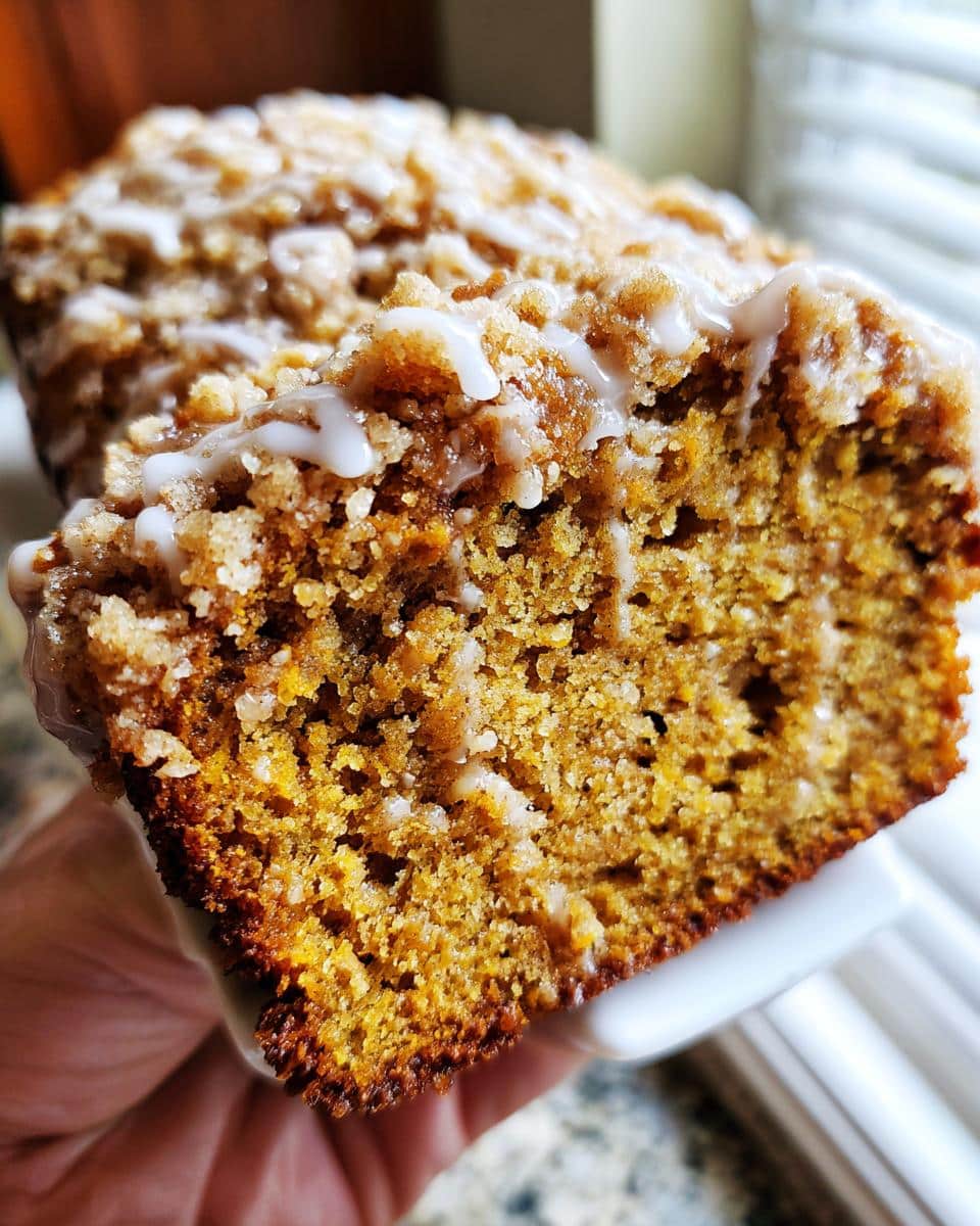 Pumpkin Streusel Bread - detail 1