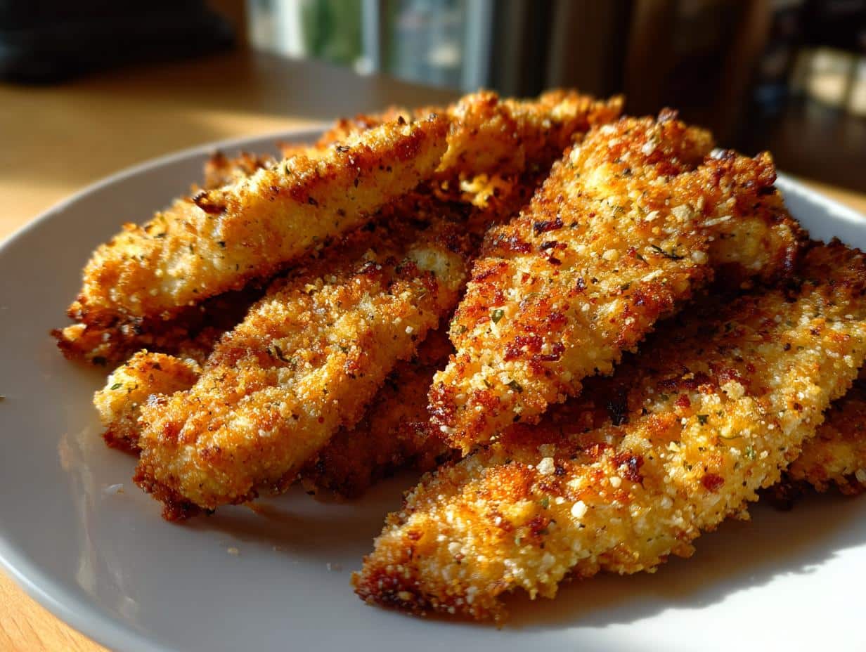 Baked Ranch Chicken Tenders: 10 Crispy Bites