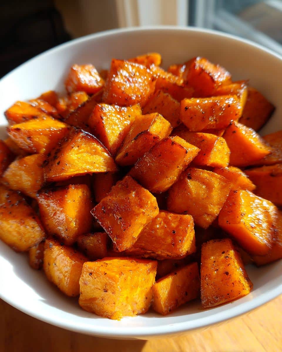 Amazing Roasted Sweet Potatoes with Cinnamon & Honey 4 Roasted Sweet Potatoes with Cinnamon & Honey - detail 1