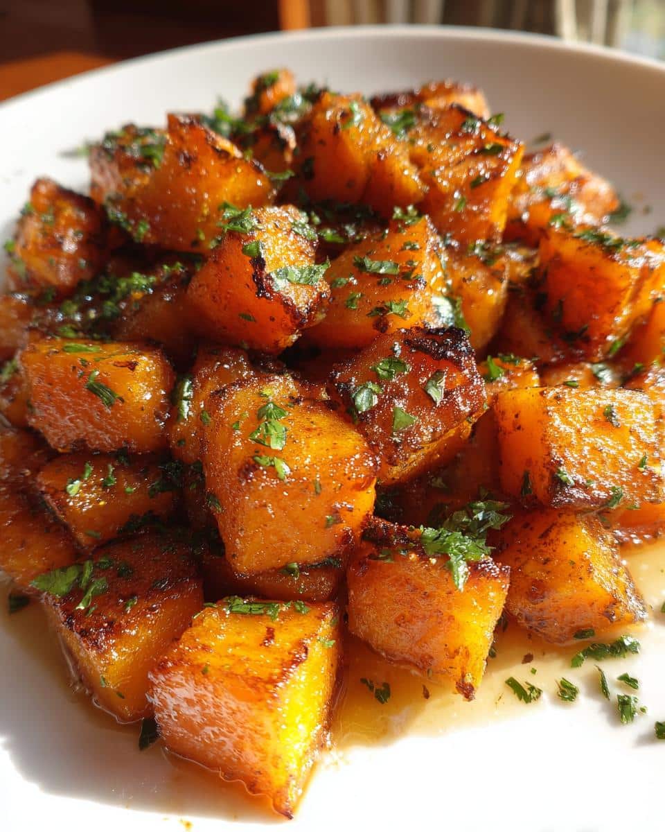 Roasted Sweet Potatoes with Cinnamon & Honey - detail 1