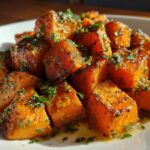 Roasted Sweet Potatoes with Cinnamon & Honey