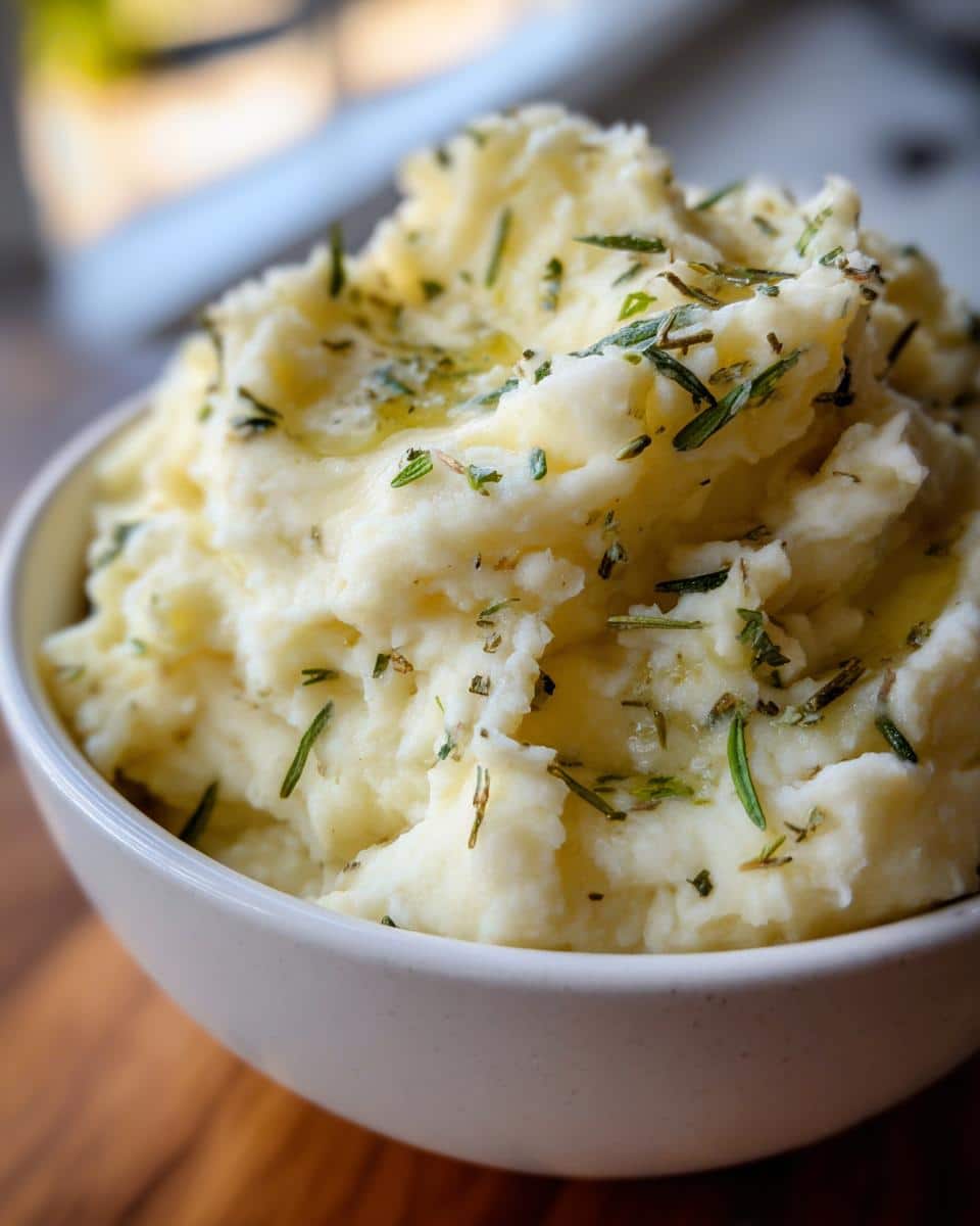 Rosemary Garlic Mashed Potatoes - detail 1