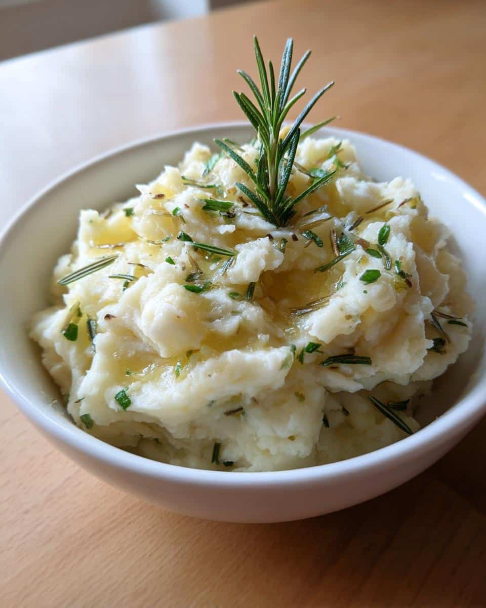 Rosemary Garlic Mashed Potatoes - detail 1