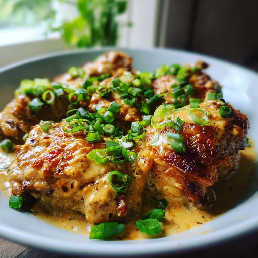 Skillet Bang Bang Chicken Thighs - detail 1