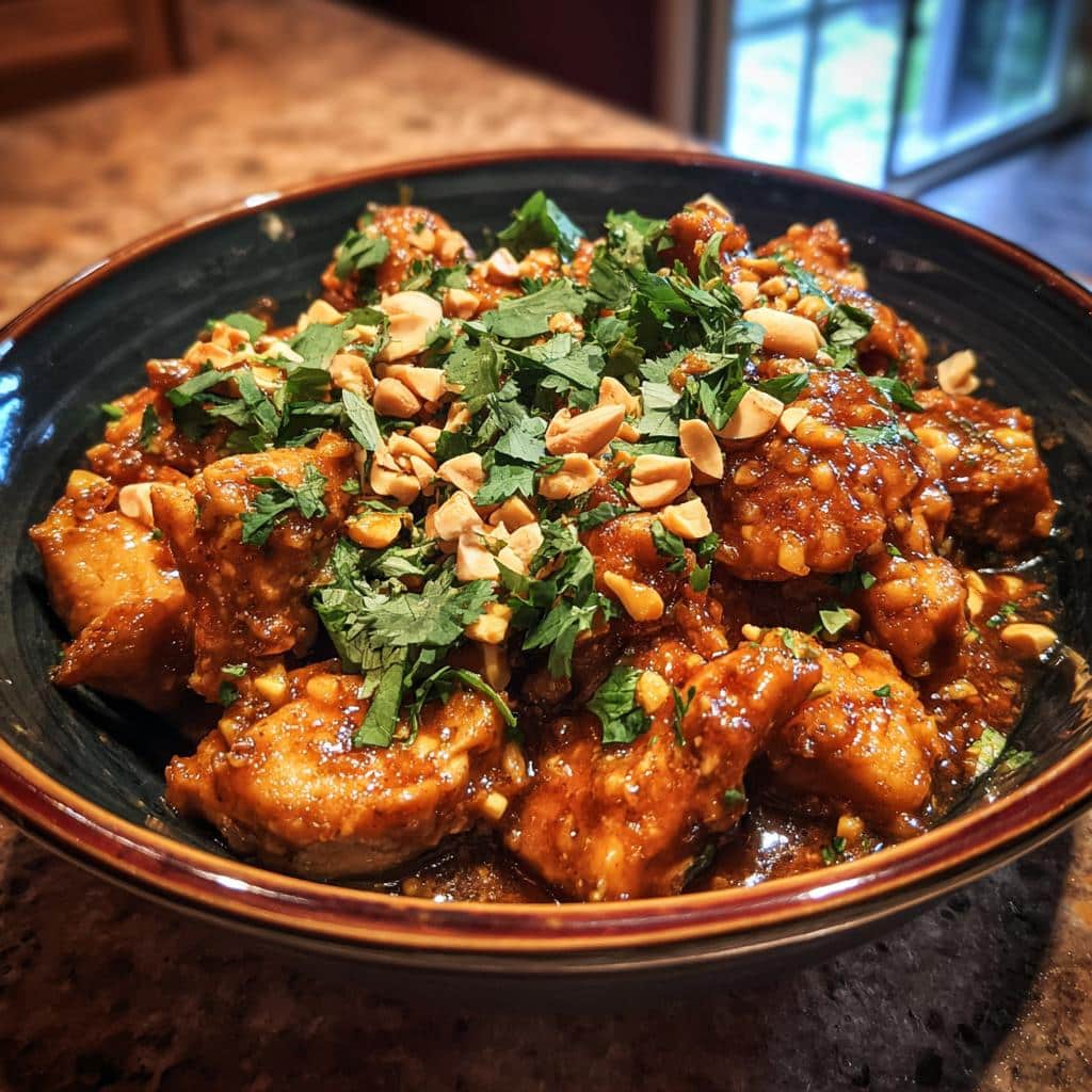 Slow Cooker Thai Peanut Chicken - detail 1