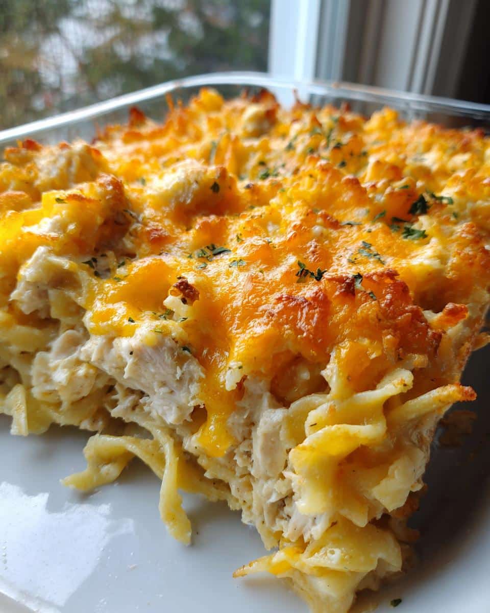 Sour Cream Beef Noodle Casserole - detail 2