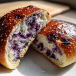 Sourdough Blueberry Bagels
