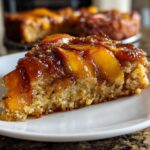 Spiced Peach Upside-Down Cake