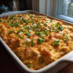 Spicy Southern Cheesy Chicken Spaghetti Casserole