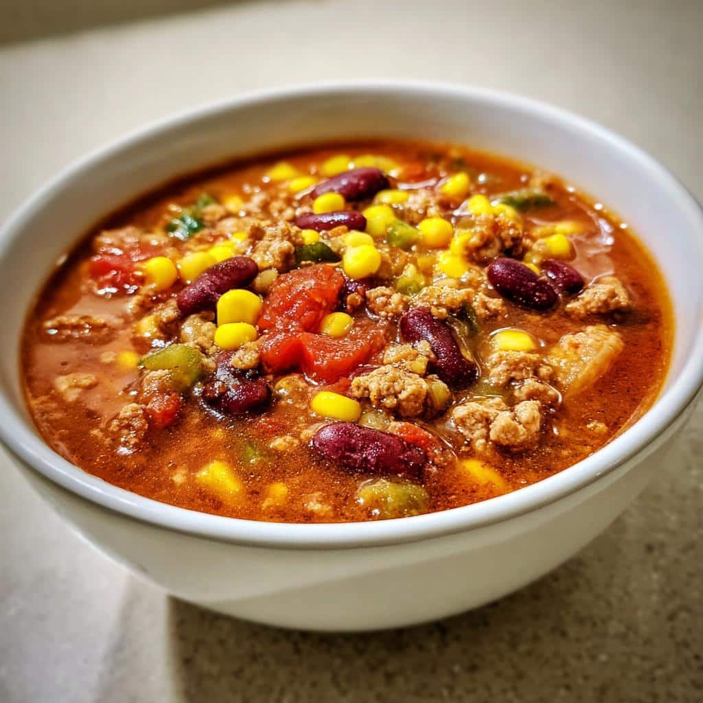 Taco Soup - detail 1