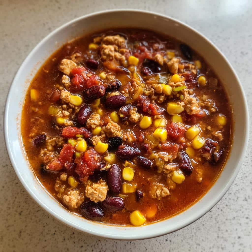 Taco Soup - detail 3